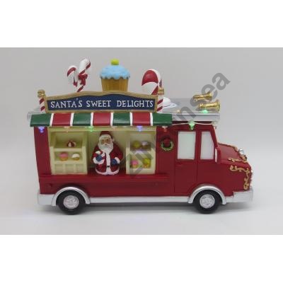 Animated Santa's Car