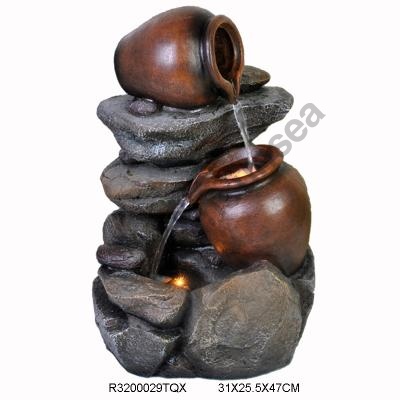 Outdoor Polyresin Fountain