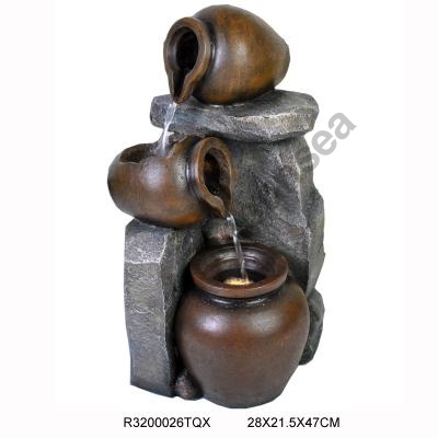 Outdoor Polyresin Fountain