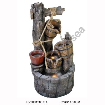 Outdoor Polyresin Fountain