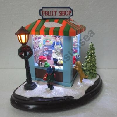 Lighted Up Fruit Shop